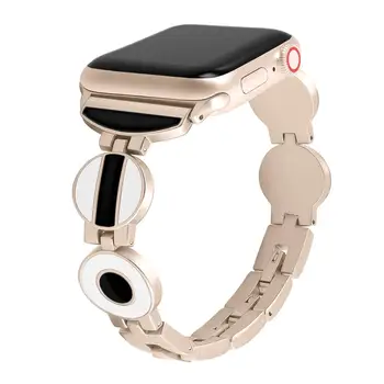 Stainless Steel Band Compatible for Apple Watch Band 38mm 40mm Women Bracelet for Iwatch Strap Series 5/4/3/2/1 Metal Wristband
Stainless Steel Band Compatible for Apple Watch Band 38mm 40mm Women Bracelet for Iwatch Strap Series 5/4/3/2/1 Metal Wristband