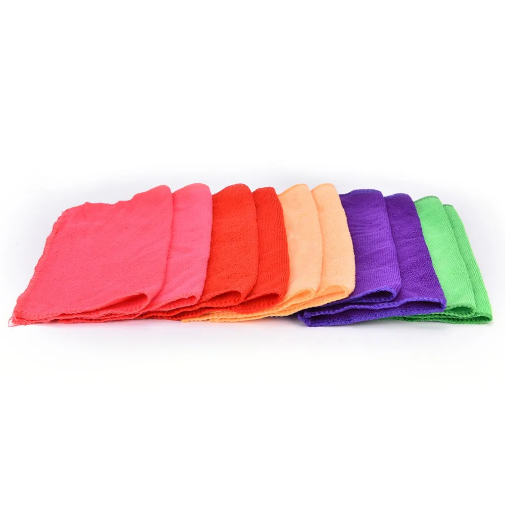 10pcs 20*20cm Square Towel Soft Fiber Cotton Face Hand Car Cloth Towel _CA 