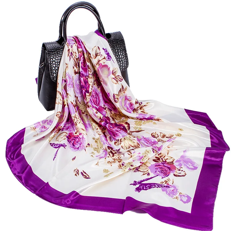 Fashion Square Head Scarf Headwraps for Women Boho Bohemian Style Flower Flora Print Shawl Imitate Silk Satin Hijab 90x90cm
Fashion Square Head Scarf Headwraps for Women Boho Bohemian Style Flower Flora Print Shawl Imitate Silk Satin Hijab 90x90cm