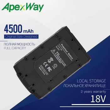 Golooloo 18V 4500mAh Tool Battery for Milwaukee M18 48-11-1815 48-11-1850 2646-20 2642-21CT 2646-22CT Repalcement M18 Battery 
Golooloo 18V 4500mAh Tool Battery for Milwaukee M18 48-11-1815 48-11-1850 2646-20 2642-21CT 2646-22CT Repalcement M18 Battery