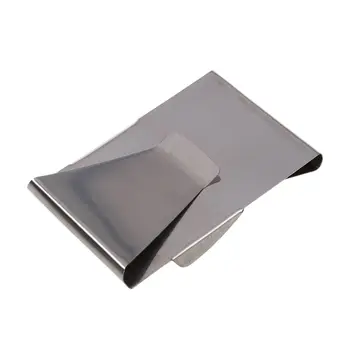 Money Clip Credit Card Holder Unisex Double Sided Holder Wallet 
Money Clip Credit Card Holder Unisex Double Sided Holder Wallet