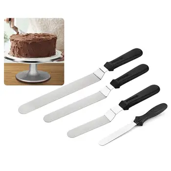 Stainless Steel Spatula and Plastic Scraper Cake Decorating Knife Scraping Stainless Steel Spatula Cream Scraper
Stainless Steel Spatula and Plastic Scraper Cake Decorating Knife Scraping Stainless Steel Spatula Cream Scraper