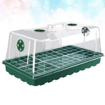 1 Set Flower Growing Case Succulent Planter Breathable Planting Plate Plastic Seedling Box for Office Dorm Home
1 Set Flower Growing Case Succulent Planter Breathable Planting Plate Plastic Seedling Box for Office Dorm Home