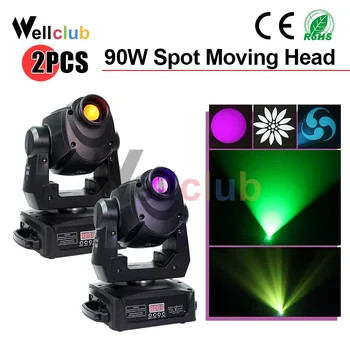 2pcs 90W LED Moving Head Spot Stage Lighting Mini Led Spot moving head Light DMX Gobo Dj Light For Club Church Bar
2pcs 90W LED Moving Head Spot Stage Lighting Mini Led Spot moving head Light DMX Gobo Dj Light For Club Church Bar
