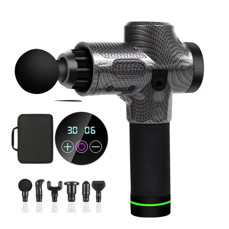 Pureatic Mini Electric Muscle Gun Muscle Massager Body Relaxation Pain Relief Slimming Shaping Massager With LCD Display
Pureatic Mini Electric Muscle Gun Muscle Massager Body Relaxation Pain Relief Slimming Shaping Massager With LCD Display