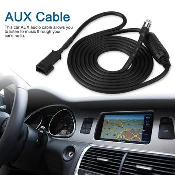 Car 3 Pin AUX Audio Cable Adapter for BMW E39 E46 E53 X5 16:9 CD Player Navigation 
Car 3 Pin AUX Audio Cable Adapter for BMW E39 E46 E53 X5 16:9 CD Player Navigation