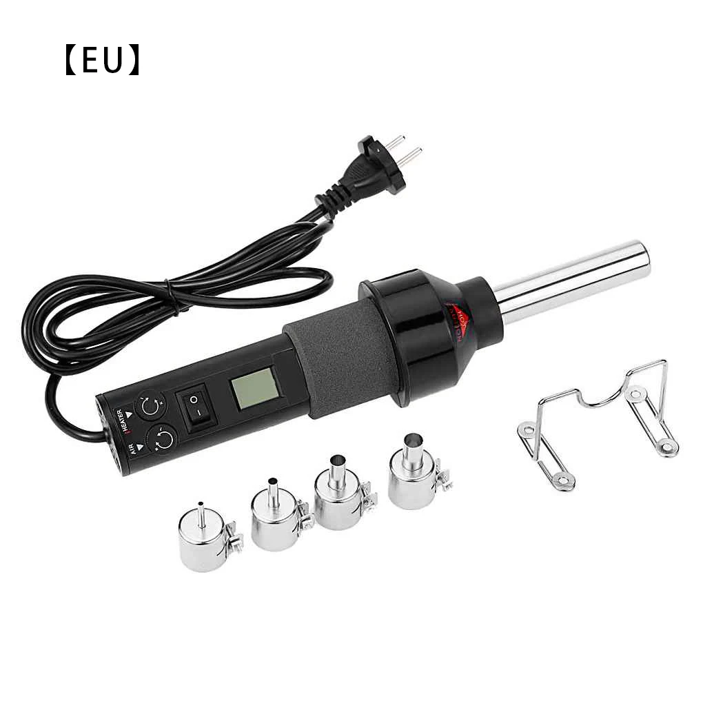 Portable Welding Hot-Air Blower GJ-8018 LCD Digital Display Hair Dryer Heater Gun Temperature Adjustable Noncontact Welding Tool
Portable Welding Hot-Air Blower GJ-8018 LCD Digital Display Hair Dryer Heater Gun Temperature Adjustable Noncontact Welding Tool