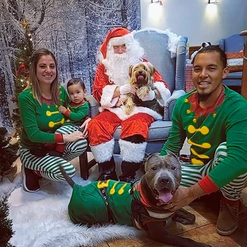 2020 New Family Christmas Pajamas Family Matchig Clothes X-mas Pjs Family Look Sleepwear Mother Daughter Father Kids Outfits 
2020 New Family Christmas Pajamas Family Matchig Clothes X-mas Pjs Family Look Sleepwear Mother Daughter Father Kids Outfits