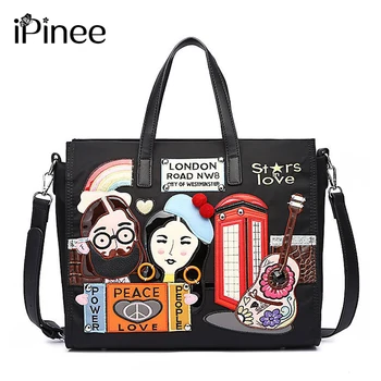 iPinee Cartoon Women Nylon Shoulder Bag for Women Casual Tote Bag Hand Embroidery Handbags Female Large Big Crossbody Bag Sac
iPinee Cartoon Women Nylon Shoulder Bag for Women Casual Tote Bag Hand Embroidery Handbags Female Large Big Crossbody Bag Sac