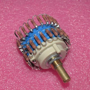 American DALE resistor assembly high precision 2x24 gear 20K / 50K / 100K / 250K / 500K volume potentiometer 
American DALE resistor assembly high precision 2x24 gear 20K / 50K / 100K / 250K / 500K volume potentiometer