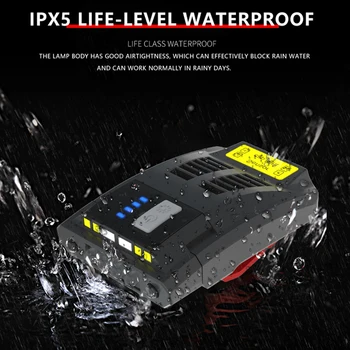 LED Sensor Clip Headlight Waterproof 20LM 5 Modes Outdoor Climbing Hiking Torch Camping Portable Outdoor Elements
LED Sensor Clip Headlight Waterproof 20LM 5 Modes Outdoor Climbing Hiking Torch Camping Portable Outdoor Elements