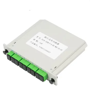 Splitter SC APC PLC 1X8 Splitter Fiber Optical Box FTTH PLC Splitter box 1X8 Planar Wave guide type Optical Splitter Promotion
Splitter SC APC PLC 1X8 Splitter Fiber Optical Box FTTH PLC Splitter box 1X8 Planar Wave guide type Optical Splitter Promotion