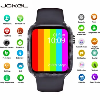 2020 Smart Watch Men's Women Iwo 12 W26 T500 Andriod IOS Series Smart Watch 5 44MM Bluetooth Call Music Sports IP6 SmartWatch
2020 Smart Watch Men's Women Iwo 12 W26 T500 Andriod IOS Series Smart Watch 5 44MM Bluetooth Call Music Sports IP6 SmartWatch