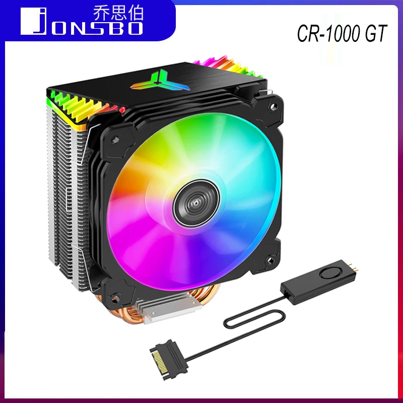 Jonsbo CR1000GT Computer CPU Cooler Fan 4 Pipes 5V ARGB Tower Type Pure Copper Heat Desktop Cooling Radiator for Intel/AMD
Jonsbo CR1000GT Computer CPU Cooler Fan 4 Pipes 5V ARGB Tower Type Pure Copper Heat Desktop Cooling Radiator for Intel/AMD