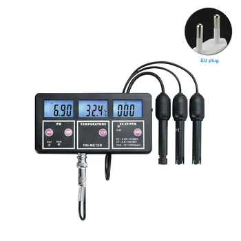 Digital Display Water Quality Testing Backlight ORP EC CF TDS PPM Professional 6 In 1 PH Meter Temperature Multi Parameter Combo
Digital Display Water Quality Testing Backlight ORP EC CF TDS PPM Professional 6 In 1 PH Meter Temperature Multi Parameter Combo