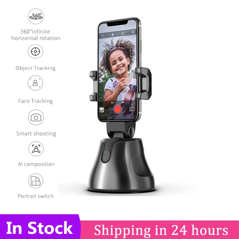 Smart 360° Selfie Shooting Gimbal Face Object Tracking Selfie Stick Apai Genie Smart Phone Holder For Photo Vedio Vlog Live Show
Smart 360° Selfie Shooting Gimbal Face Object Tracking Selfie Stick Apai Genie Smart Phone Holder For Photo Vedio Vlog Live Show