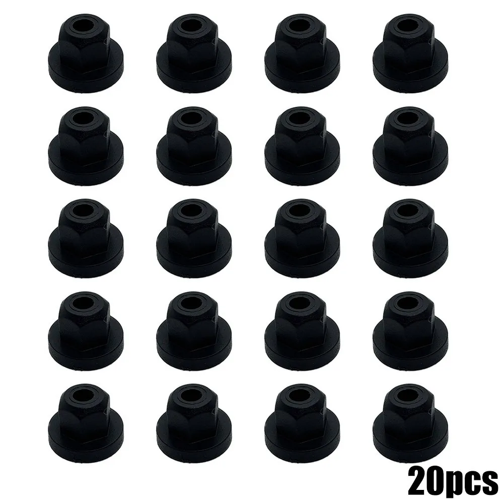 Bolt Nut Plastic Nut With Ring 20pcs/Set 4.5mm Hole BlackNylon E46 E60 E61 E65 E90 E91 X3 For BMW Car Brand New
Bolt Nut Plastic Nut With Ring 20pcs/Set 4.5mm Hole BlackNylon E46 E60 E61 E65 E90 E91 X3 For BMW Car Brand New