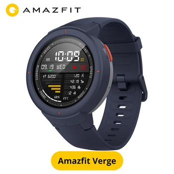 Global Version Amazfit Verge New Smartwatch GPS GLONASS Call Answer Smart Message Push Heart Rate Monitor for Android Phone iOS
Global Version Amazfit Verge New Smartwatch GPS GLONASS Call Answer Smart Message Push Heart Rate Monitor for Android Phone iOS