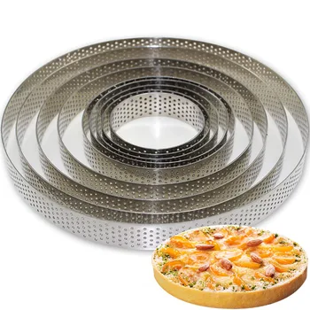 Round Stainless Steel Cake Molds DIY Mousse Cake Tart Circle Mold Cake Ring Pizza Dessert Decor Tart Kitchen Baking Tool 
Round Stainless Steel Cake Molds DIY Mousse Cake Tart Circle Mold Cake Ring Pizza Dessert Decor Tart Kitchen Baking Tool