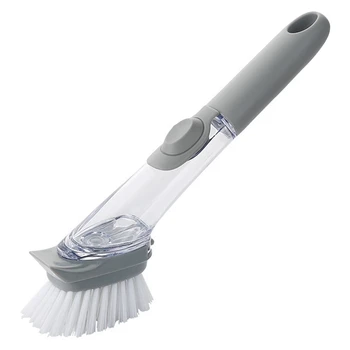 Multifunctional LongHandle Cleaning Brush With Removable Brush Head Sponge Soap Dispenser Dish Washing Brush Kitchen Clean Tools
Multifunctional LongHandle Cleaning Brush With Removable Brush Head Sponge Soap Dispenser Dish Washing Brush Kitchen Clean Tools