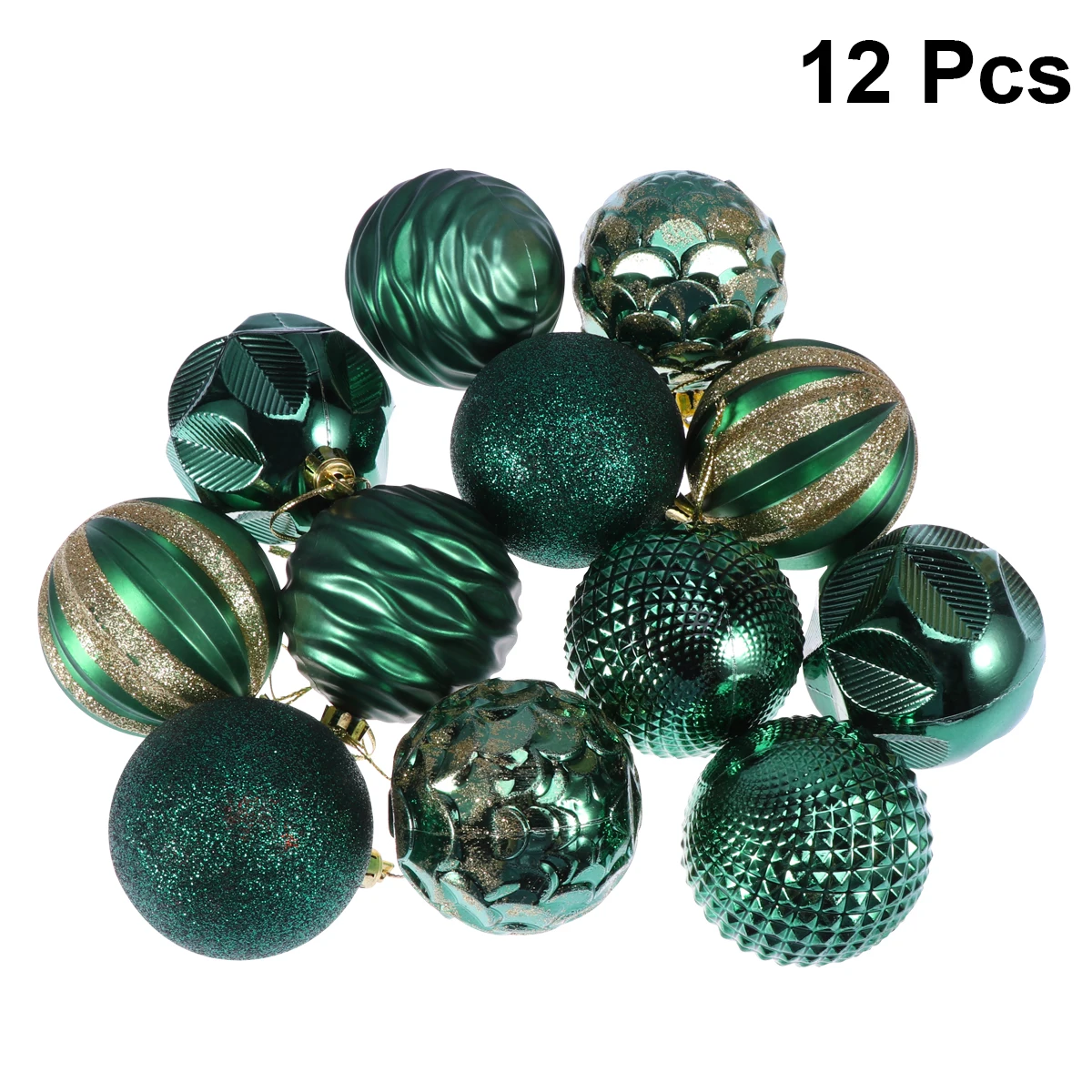 12pcs 6CM Christmas Ball Ornament Christmas Tree Decoration Hanging Display Ornament for Home Party
12pcs 6CM Christmas Ball Ornament Christmas Tree Decoration Hanging Display Ornament for Home Party