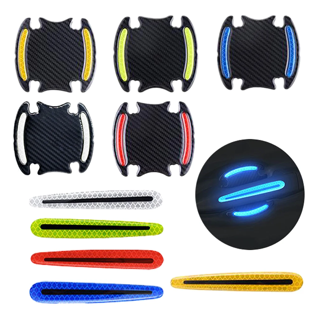 4x 3D Tape Reflector Car Reflective Sticker Warning Bumper Strip Door Handle Bowl Cover Safety Car Sticker Exterior Accessories
4x 3D Tape Reflector Car Reflective Sticker Warning Bumper Strip Door Handle Bowl Cover Safety Car Sticker Exterior Accessories