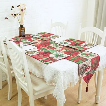 Jacquard Christmas Table Runner Mat Tablecloth Placemat Christmas Flag Home Party Table Decoration For Christmas Table Runner
Jacquard Christmas Table Runner Mat Tablecloth Placemat Christmas Flag Home Party Table Decoration For Christmas Table Runner