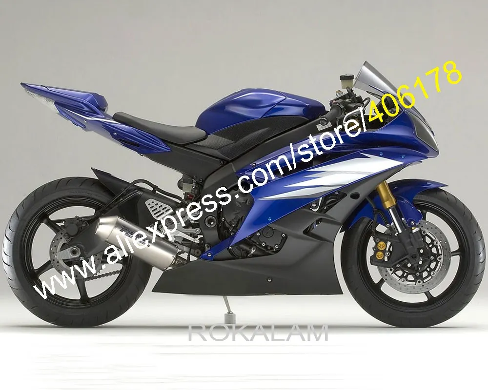 

Customized Motorcycle Fairing For Yamaha 2006 2007 YZF-R6 06 07 YZF 600 R6 Bodywork Kit On Sales (Injection Molding)