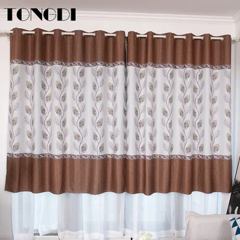 TONGDI Printing Elegant Leaves Floral Blackout Curtains Pastoral Decoration For Home Parlor Sitting Room Bedroom Living Room
TONGDI Printing Elegant Leaves Floral Blackout Curtains Pastoral Decoration For Home Parlor Sitting Room Bedroom Living Room