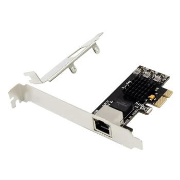 Pci-E 2.5G Single Port Ethernet Network Adapter Pci-E X1 2.5G Lan Card Rtl8125 Supports 2.5G and1G Lite Mode
Pci-E 2.5G Single Port Ethernet Network Adapter Pci-E X1 2.5G Lan Card Rtl8125 Supports 2.5G and1G Lite Mode