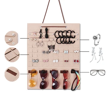Portable Hanging Jewelry Organizer Bag Sunglasses Storage Hanging Bag Earrings Necklace Jewelry Wall Door Hang Ring Organizer
Portable Hanging Jewelry Organizer Bag Sunglasses Storage Hanging Bag Earrings Necklace Jewelry Wall Door Hang Ring Organizer