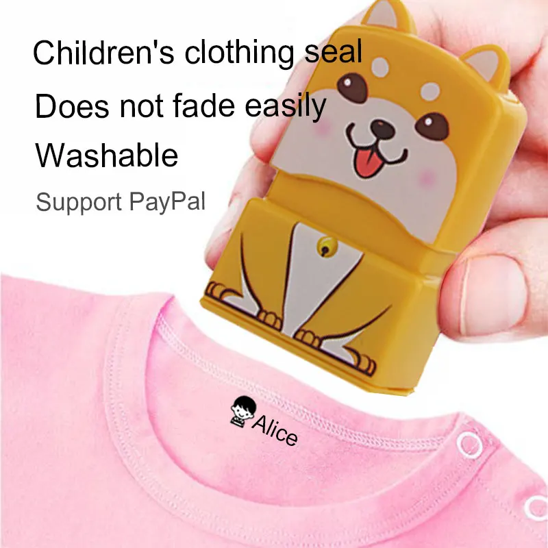 LOVE Custom-made Baby Student Name Stamp DIY for children Name Seal student clothes chapter Not Easy To Fade Security Sticker
LOVE Custom-made Baby Student Name Stamp DIY for children Name Seal student clothes chapter Not Easy To Fade Security Sticker