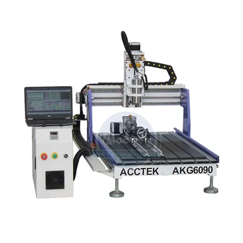 Low cost 3d milling machine mini 3 axis engraving 4 axis cnc router 6090
Low cost 3d milling machine mini 3 axis engraving 4 axis cnc router 6090