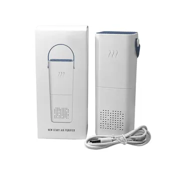 USB Air Purifier Anion Air Purification Activated Carbon Air Freshener Ionizer Cleaner Dust Cigarette Smoke Remover