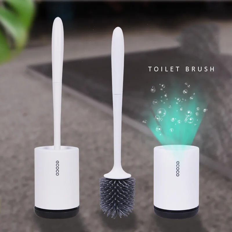 Silicone Toilet Brush With Soft Bristle, Bathroom Toilet Bowl Brush And Holder Set, Constructed Of Durable ThermoPlastic Rubber
Silicone Toilet Brush With Soft Bristle, Bathroom Toilet Bowl Brush And Holder Set, Constructed Of Durable ThermoPlastic Rubber