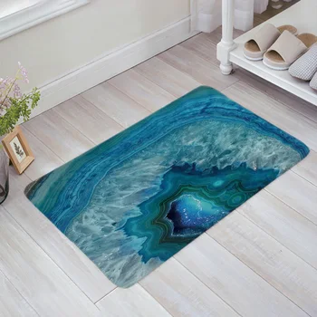 Blue Crystal Marble Wild Agate Doormat Non-slip Rug Soft Bath Mats Bathroom Supplies Carpet Living Room
Blue Crystal Marble Wild Agate Doormat Non-slip Rug Soft Bath Mats Bathroom Supplies Carpet Living Room