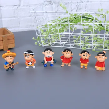 6pcs/set Crayon Shin-chan figure Toys Collectibles 5cm PVC Models Cute Cartoon Anime Dolls Children Toys
6pcs/set Crayon Shin-chan figure Toys Collectibles 5cm PVC Models Cute Cartoon Anime Dolls Children Toys