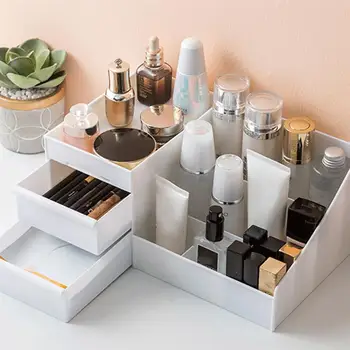 Makeup Organizer Large Capacity Desktop Cosmetics Storage Box Makeup Sundries Storage Box Drawer Organizer Storage Case
Makeup Organizer Large Capacity Desktop Cosmetics Storage Box Makeup Sundries Storage Box Drawer Organizer Storage Case
