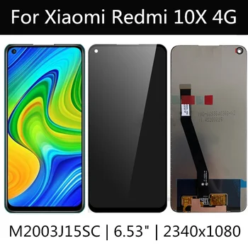 6.53" LCD For Xiaomi Redmi 10X 4G LCD Display Touch Screen Assembly Replacement Accessories For Redmi 10X M2003J15SC LCD
6.53" LCD For Xiaomi Redmi 10X 4G LCD Display Touch Screen Assembly Replacement Accessories For Redmi 10X M2003J15SC LCD