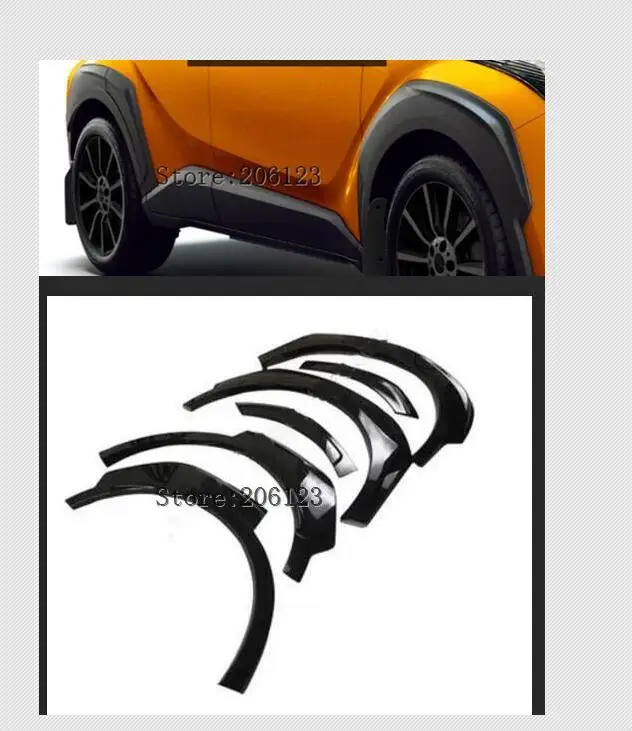 2016 2017 2018 For Toyota CHR C-HR Car Fender Flares Arch Wheel Eyebrow Auto Wheel Lip Protector Cover Trim Unpaint Car Styling
2016 2017 2018 For Toyota CHR C-HR Car Fender Flares Arch Wheel Eyebrow Auto Wheel Lip Protector Cover Trim Unpaint Car Styling