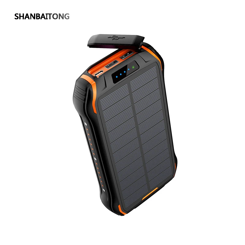 New Arrival Solar Energy Power Bank 26800 mAh Outdoor Three Defense Portable Charging Powerbank External Battery For Xiaomi Mi9
New Arrival Solar Energy Power Bank 26800 mAh Outdoor Three Defense Portable Charging Powerbank External Battery For Xiaomi Mi9
