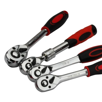72teeth 1/4" 3/8" 1/2" adjustable extension ratchet handle wrench long rotating telescopic socket ratchet wrench spanner
72teeth 1/4" 3/8" 1/2" adjustable extension ratchet handle wrench long rotating telescopic socket ratchet wrench spanner