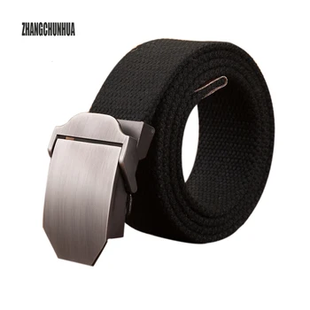 Canvas belt Unisex tactical belt Top quality Casual Pants Cool Wild Gift for Men Belts Outdoor Alloy Automatic buckle men Belt
Canvas belt Unisex tactical belt Top quality Casual Pants Cool Wild Gift for Men Belts Outdoor Alloy Automatic buckle men Belt