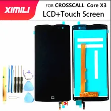 Ensemble écran tactile LCD de remplacement, 100% testé en bon état, avec outils, pour CROSSCALL Core X3, original=