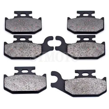 For ATV Can Am BRP Outlander 400 500 650 800 2007-2014 Renegade 500 800 2007-2011 Motorcycle Front Rear Brake Pads sets 
For ATV Can Am BRP Outlander 400 500 650 800 2007-2014 Renegade 500 800 2007-2011 Motorcycle Front Rear Brake Pads sets