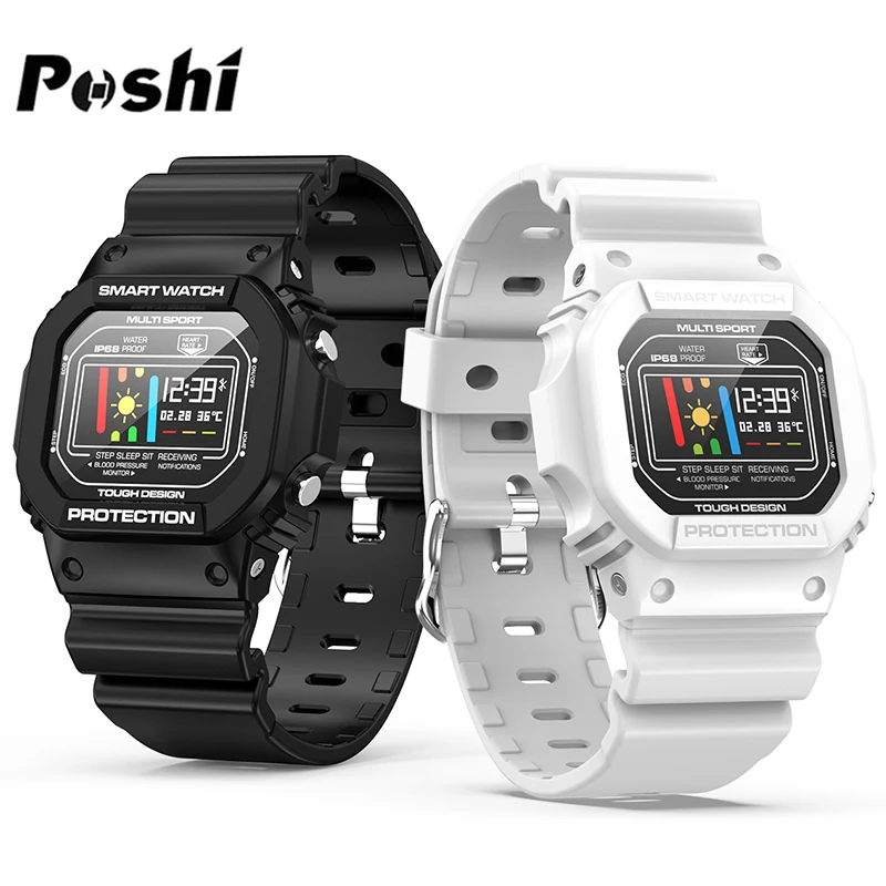 Men's Smart Watch Heart Rate Blood Pressure Monitor Health Management POSHI Waterproof Smart Sports Bracelet For Android iOS
Men's Smart Watch Heart Rate Blood Pressure Monitor Health Management POSHI Waterproof Smart Sports Bracelet For Android iOS