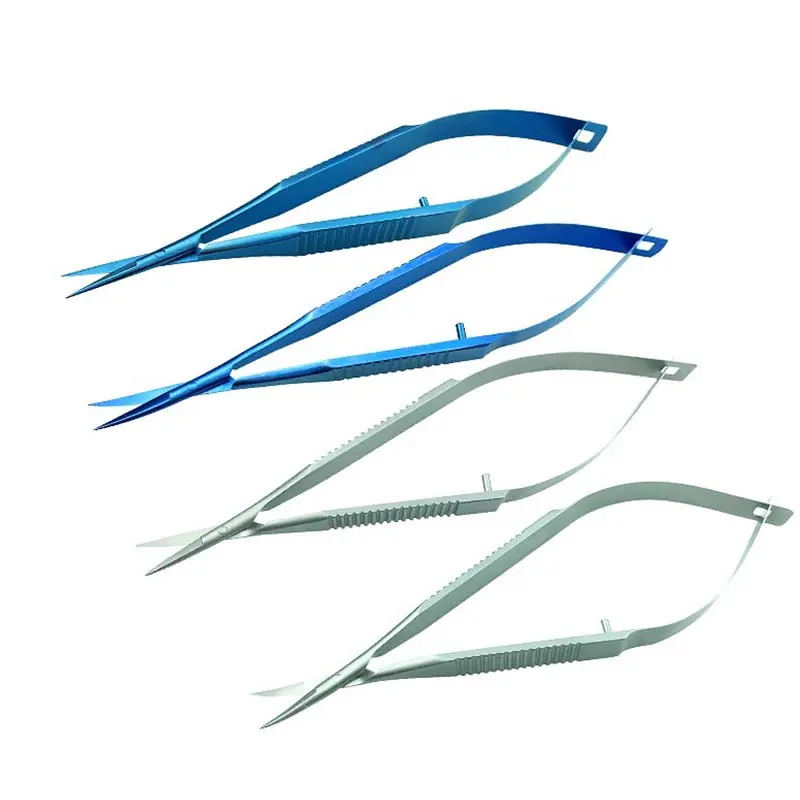 Castroviejo Corneal scissors Capsule membrane scissors Titanium/stainles steel Micro scissors ophthalmic instruments
Castroviejo Corneal scissors Capsule membrane scissors Titanium/stainles steel Micro scissors ophthalmic instruments