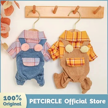 PETCIRCLE Dog Puppy Clothes Double Ball Checked Overalls Fit Small Dog Pet Cat All season Pet Cute Costume Dog Clothes Dog Coat
PETCIRCLE Dog Puppy Clothes Double Ball Checked Overalls Fit Small Dog Pet Cat All season Pet Cute Costume Dog Clothes Dog Coat