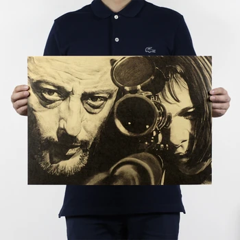 Classic Movie Leon Poster Vintage Home Decor Painting Retro Kraft Paper Wall Sticker 51x35cm
Classic Movie Leon Poster Vintage Home Decor Painting Retro Kraft Paper Wall Sticker 51x35cm