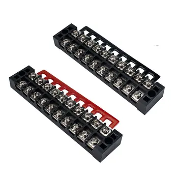 5PCS Set Dual Row Screw Barrier Terminal Block Strip Wiring Board 25A Screw Terminal Blocks W
5PCS Set Dual Row Screw Barrier Terminal Block Strip Wiring Board 25A Screw Terminal Blocks W